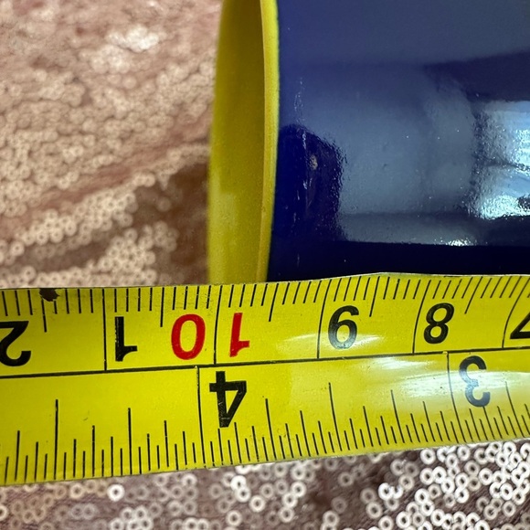 RARE UCLA BRUINS UNIVERSITY OF CALIFORNIA coffee Mug Blue With Metal Logo - Picture 4 of 4